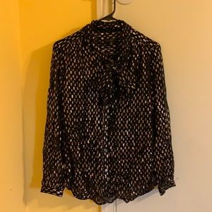 NWT J. Crew shimmer blouse